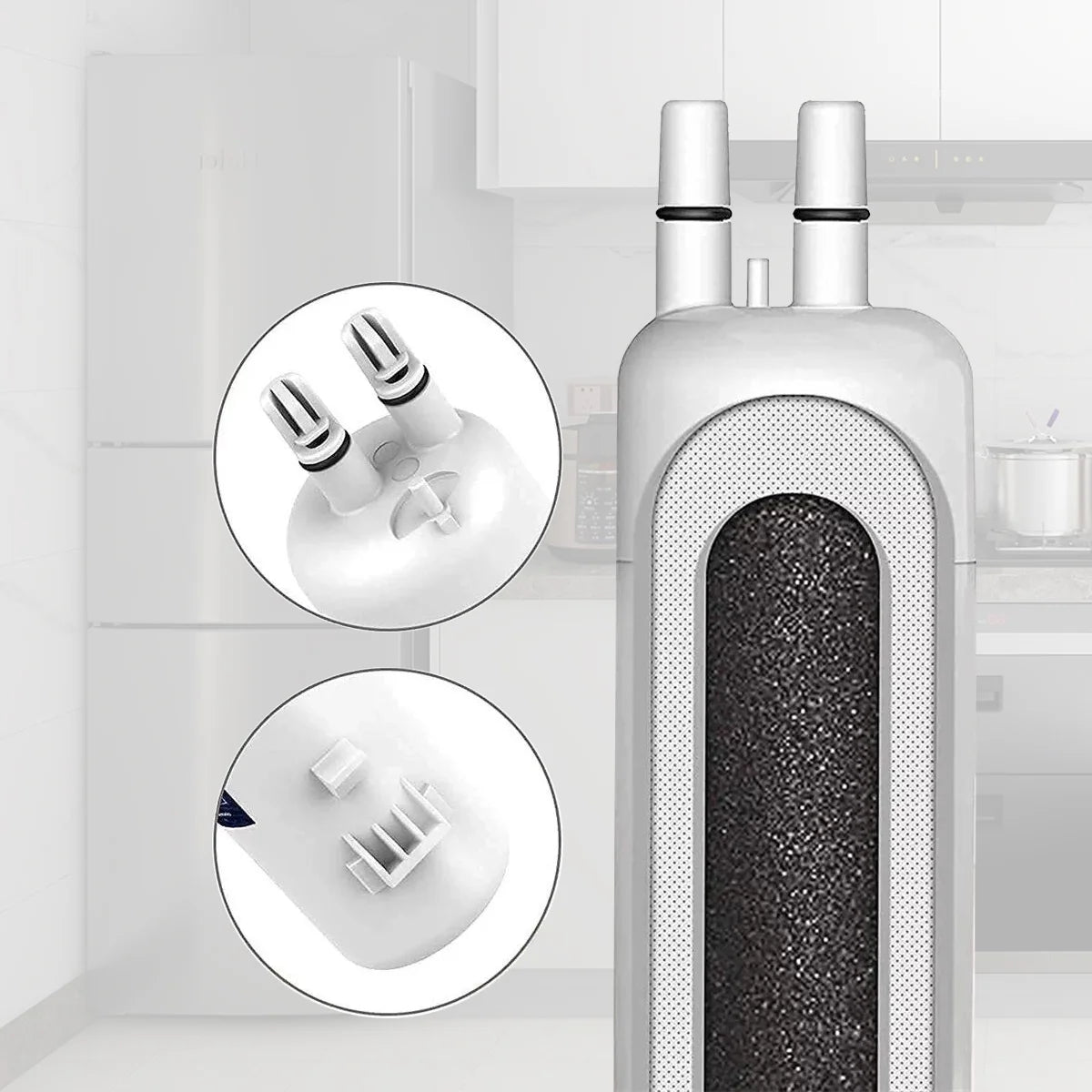 3 Pack Refrigerator Water Filter V557054