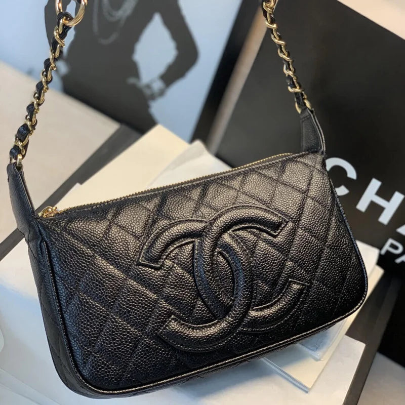 Grained Leather Hobo Bag C543723