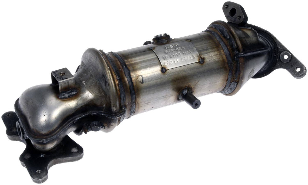 Catalytic Converter with Integrated Exhaust Manifold V87525