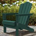 Folding Plastic HDPE Patio Adirondack Chair A4822