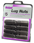 Black Cone Seat Lug Nut Pkg/8 L23660