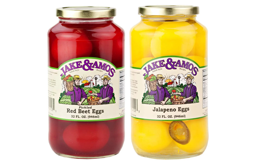 Red Beet & Jalapeno Pickled Eggs 2-Pack 34 oz Y646