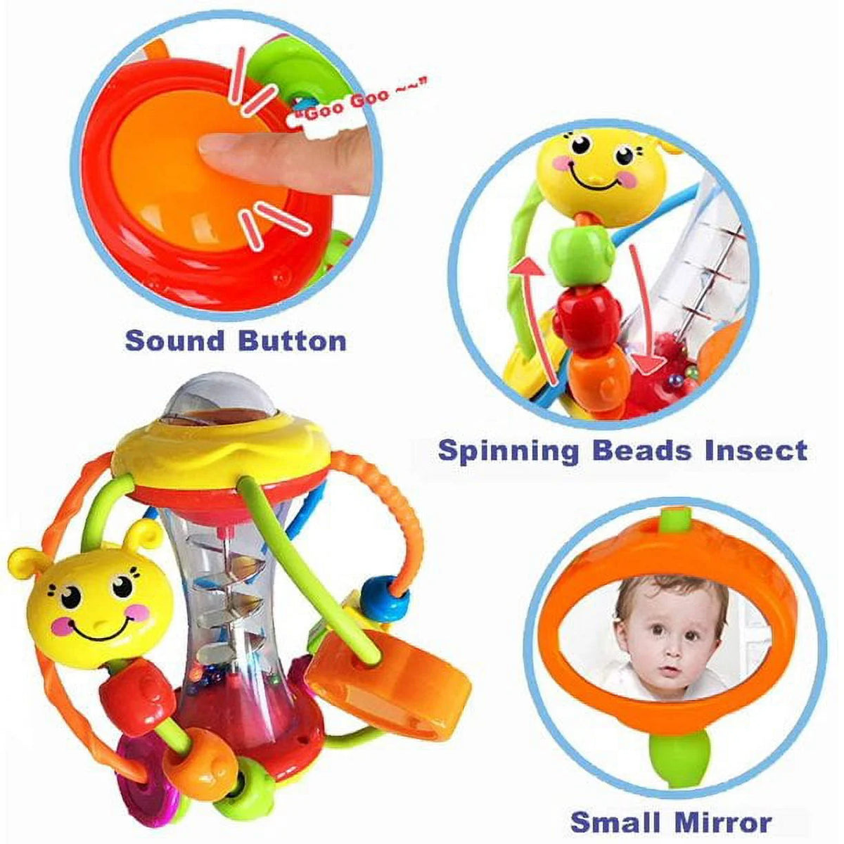 Baby Rattle Activity Ball Educational Toy C998965