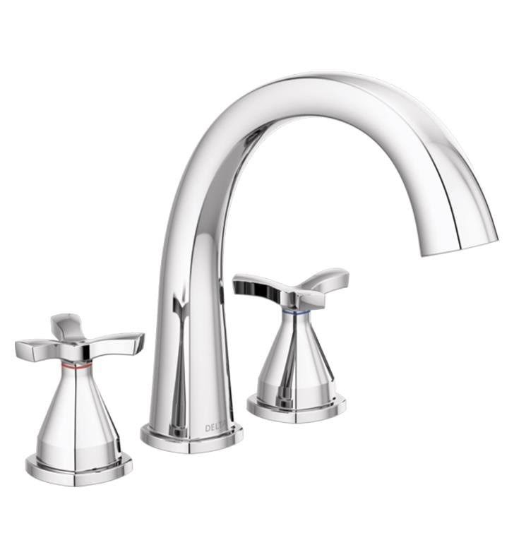 Bronze Deck Mounted Roman Tub Filler F38917