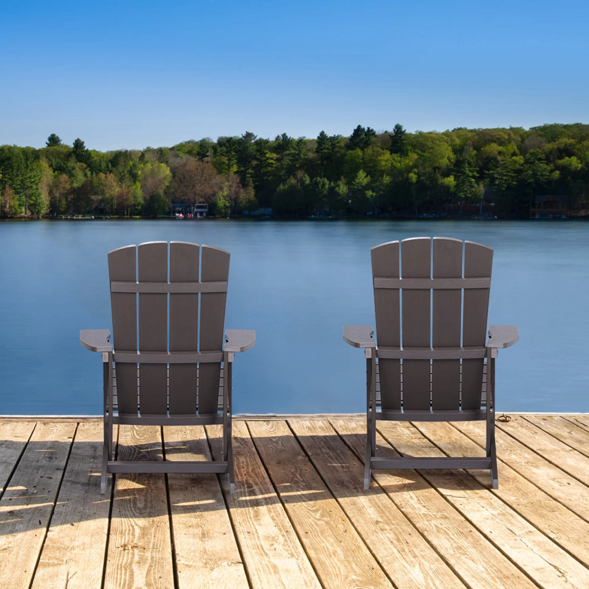 2 Pcs Weather Resistant HIPS Adirondack Chair P2024