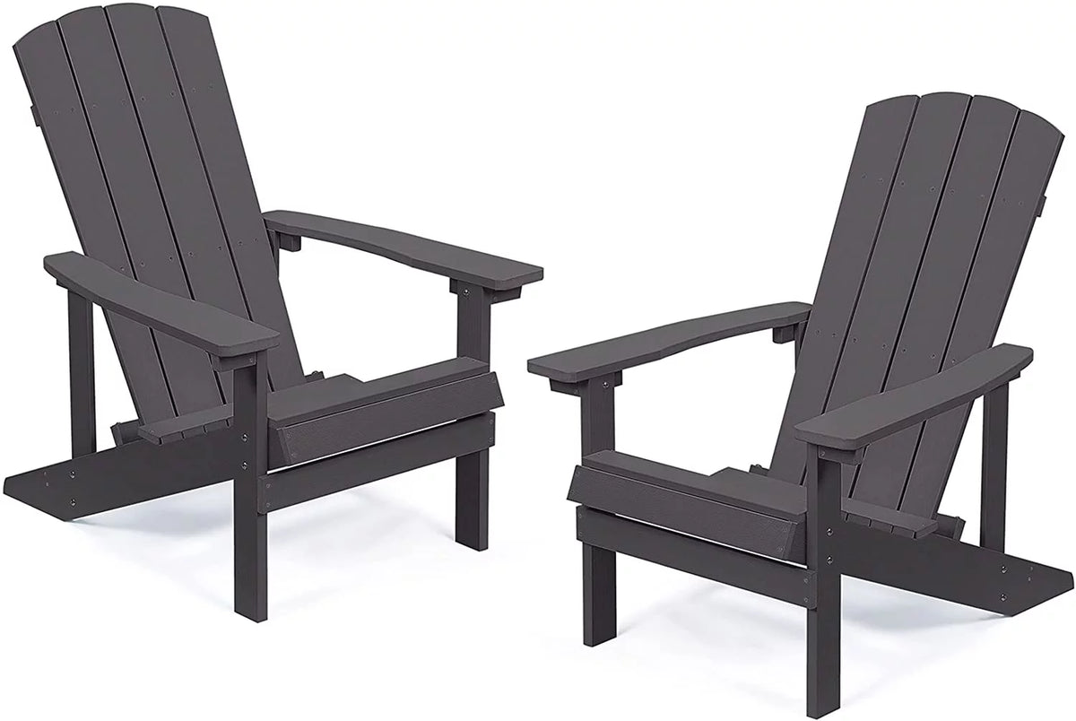 2 Pcs Weather Resistant HIPS Adirondack Chair P2024