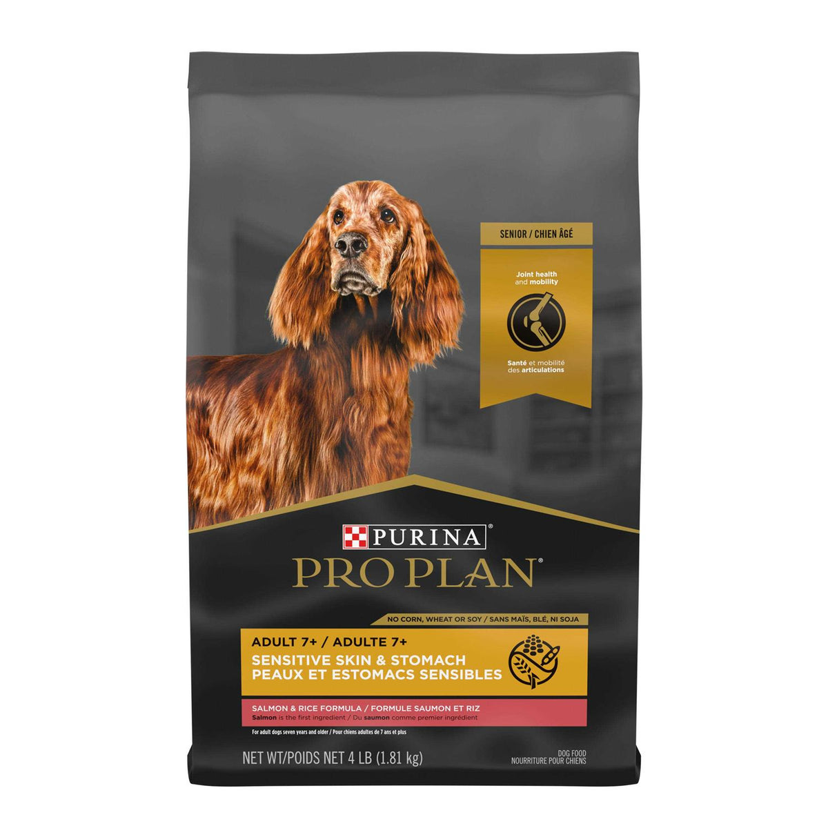Salmon & Rice Senior Dry Dog Food R4641