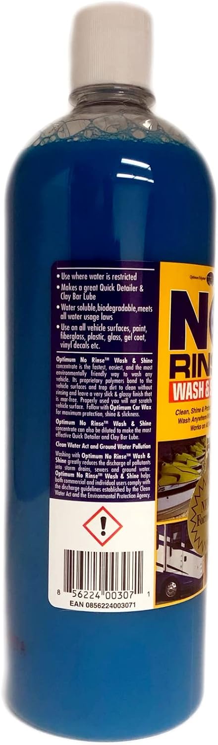 No Rinse Wash & Shine - 1 Gallon, Case of 4 J58717