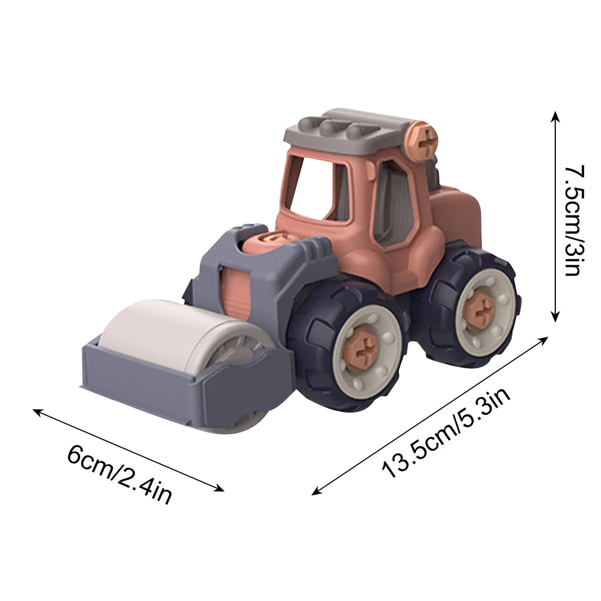 DIY Nut Building Construction Toy Excavator V585392