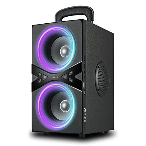 Portable Bluetooth Speaker with Lights C7064