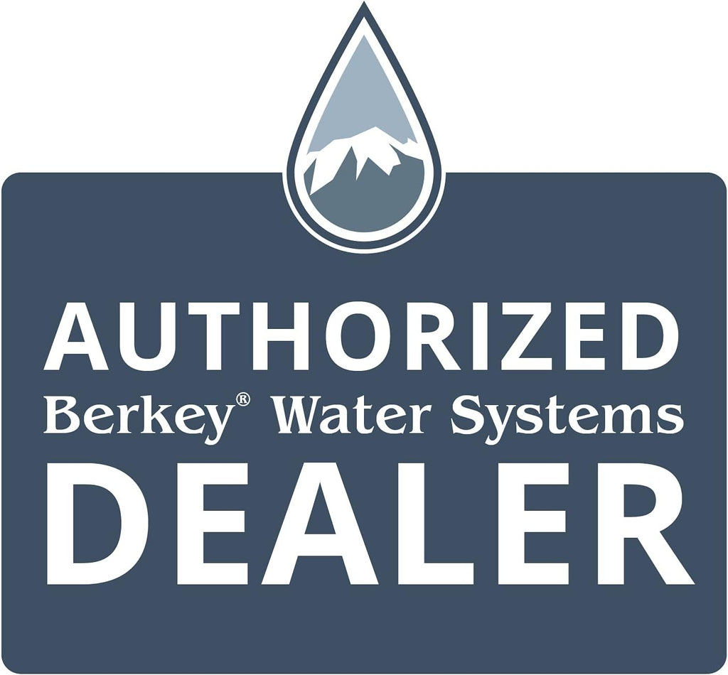 Gravity-Fed Water Filter with 2 Black Berkey Purification Elements W182