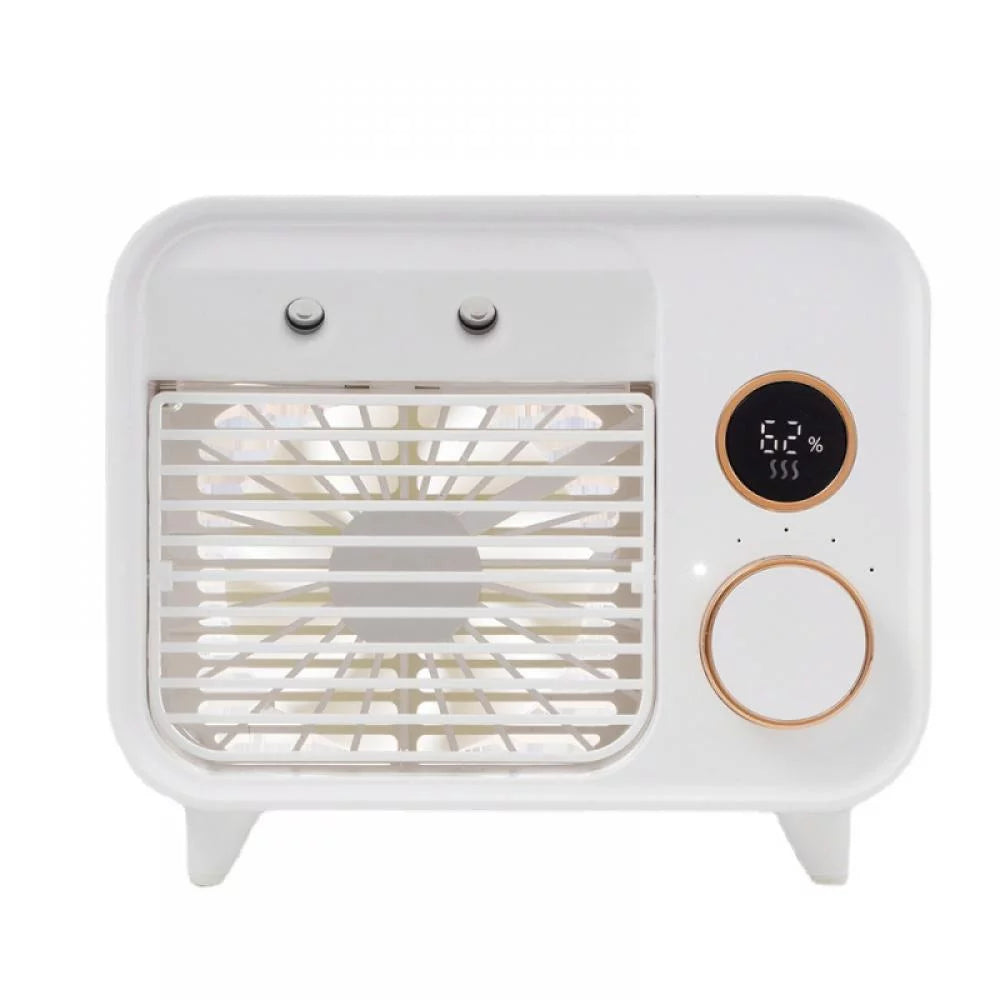 Mini Air Cooler with Adjustable Desktop Fan and USB Port S499523