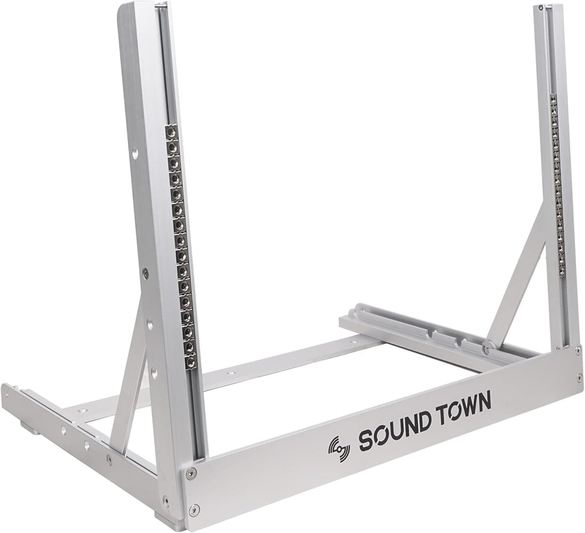 Aluminum 2-Post Desktop Open-Frame Rack D8450