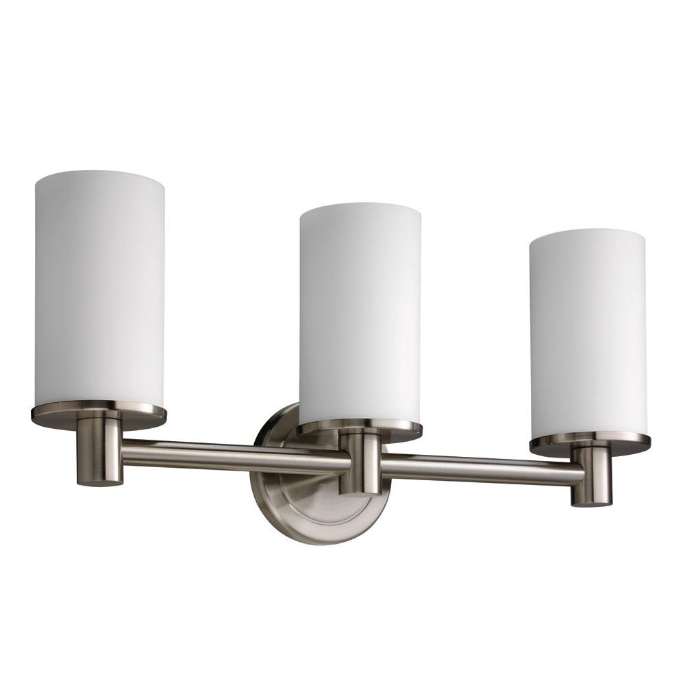 Triple Sconce Satin Nickel T672