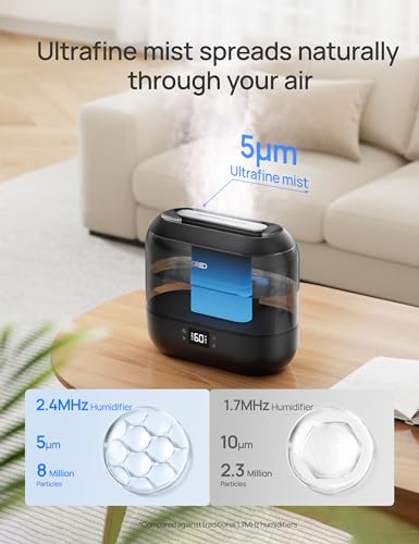 6L Top Fill Ultrasonic Cool Mist Humidifier L852