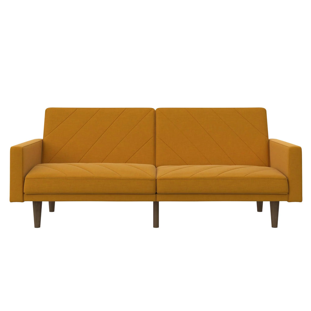 Mustard Yellow Linen Futon D565226