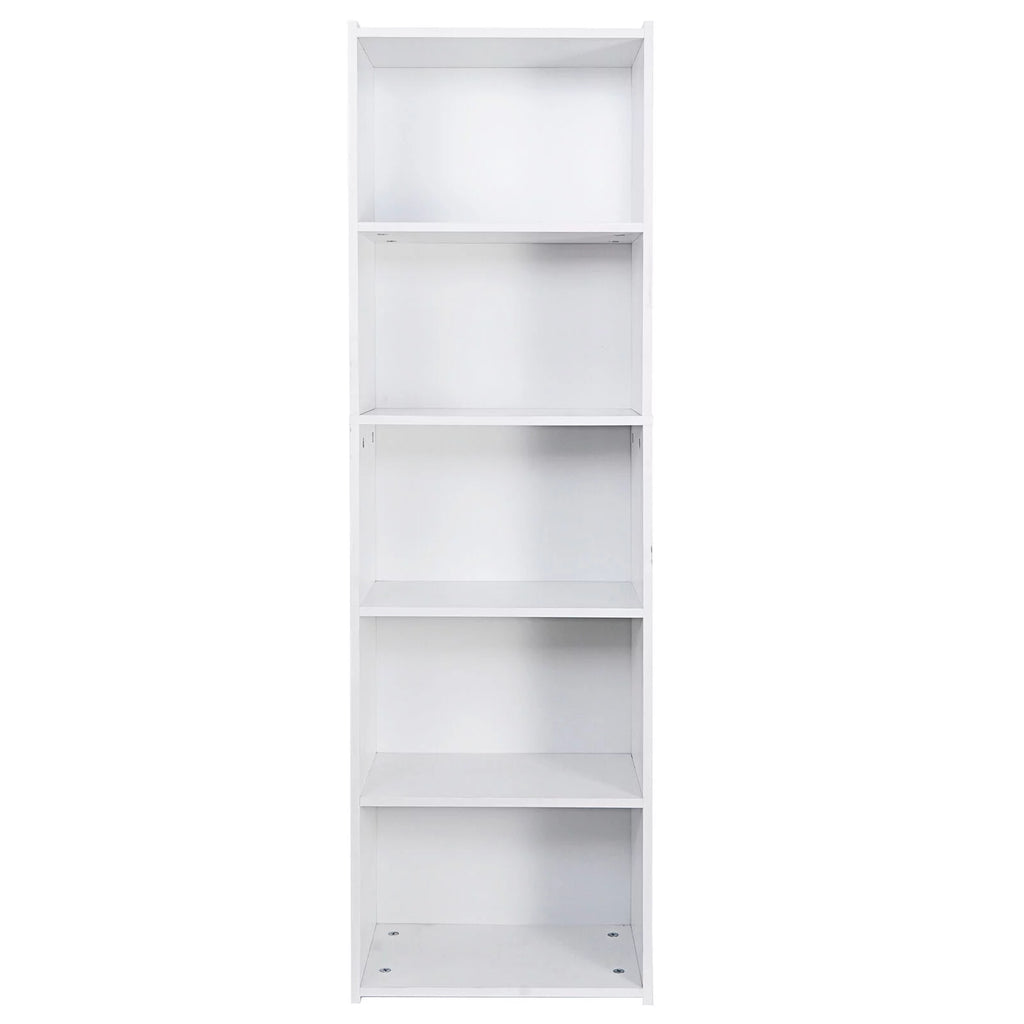 5 Tier Bookcase Bookshelf Storage Organizer Q9068