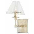 Silver Leaf Armed Sconce B48528