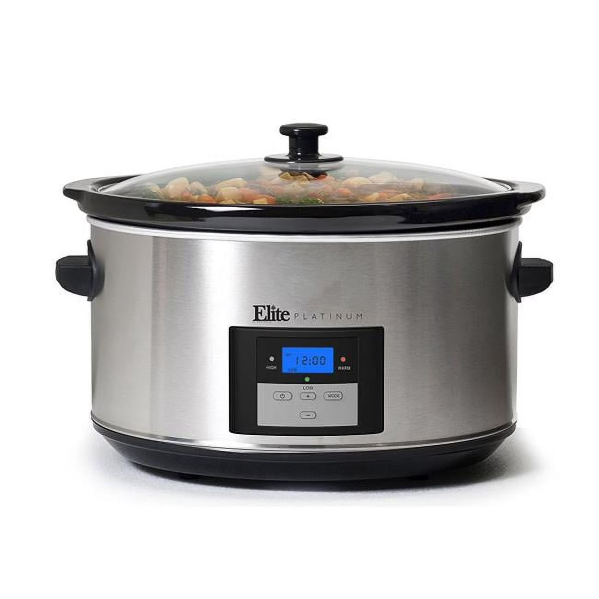 8.5 qt. Digital Slow Cooker with Lid, Stainless Steel L93820