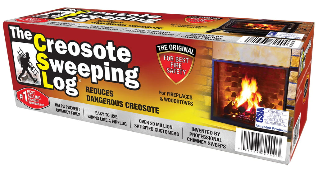 Creosote Sweeping Log for Fireplaces and Woodstoves M694