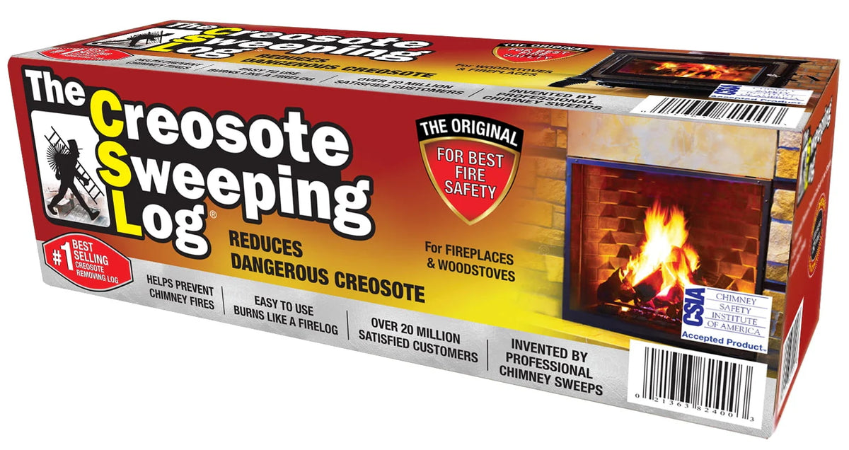Creosote Sweeping Log for Fireplaces and Woodstoves M694