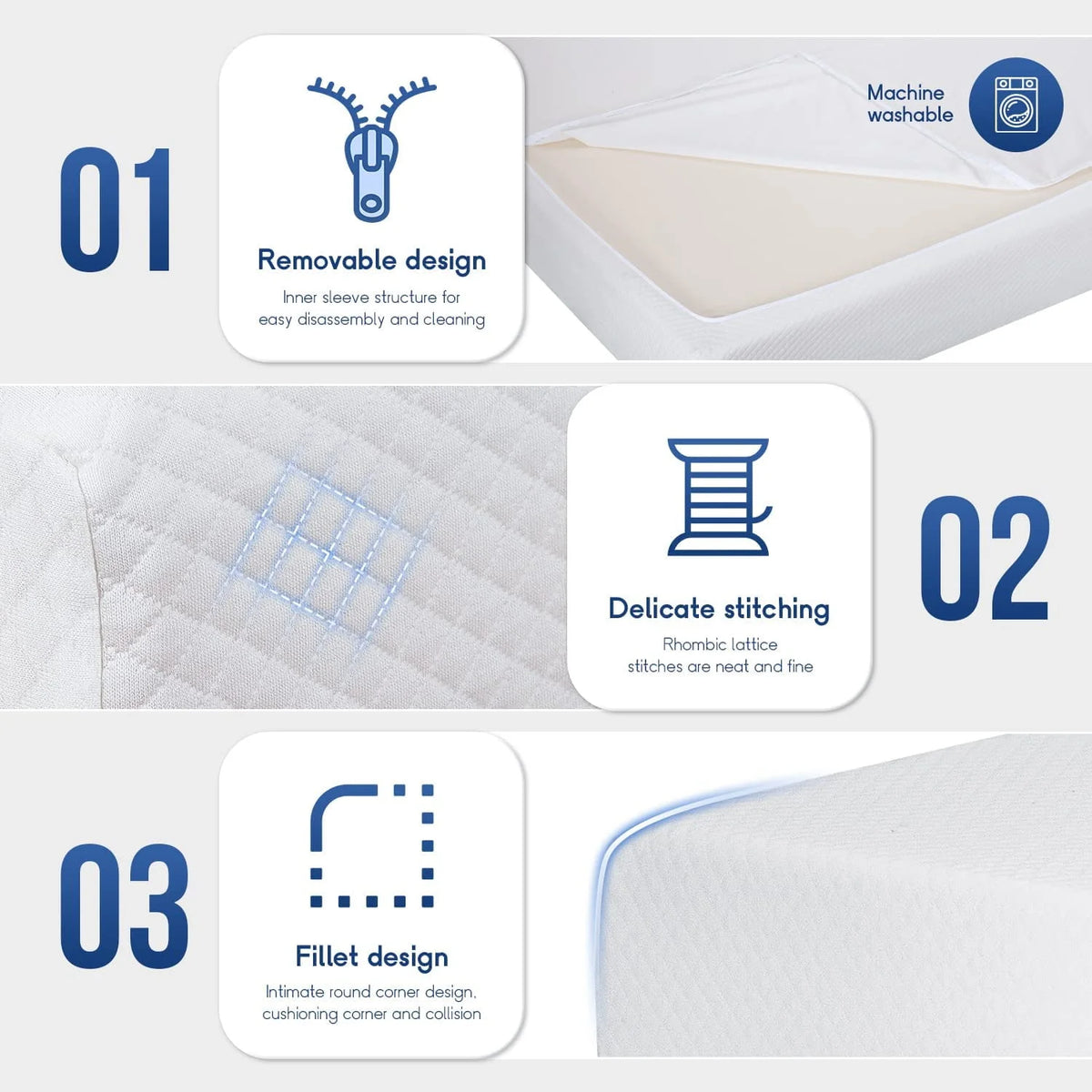 6 inch Gel Memory Foam Twin Mattress M17881