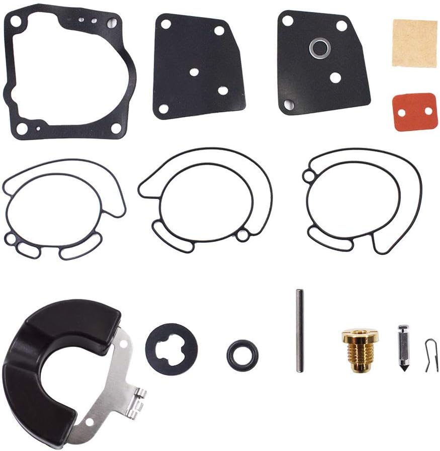 Carb Repair Kit for Johnson Evinrude V4 V6 90-175 HP Pack of 6 Pack of 2 J725661
