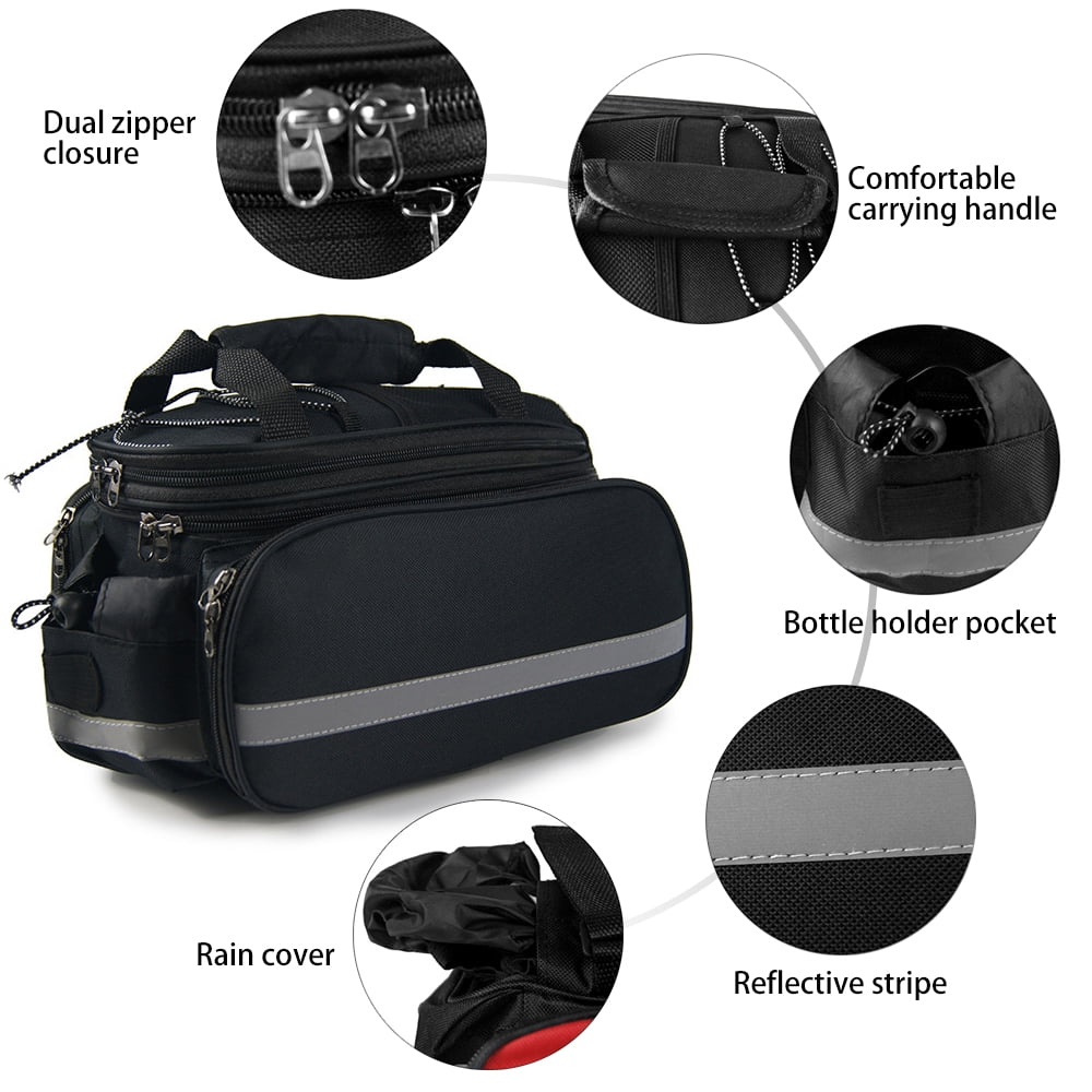 Rear Seat Bag with Rain Cover V978937