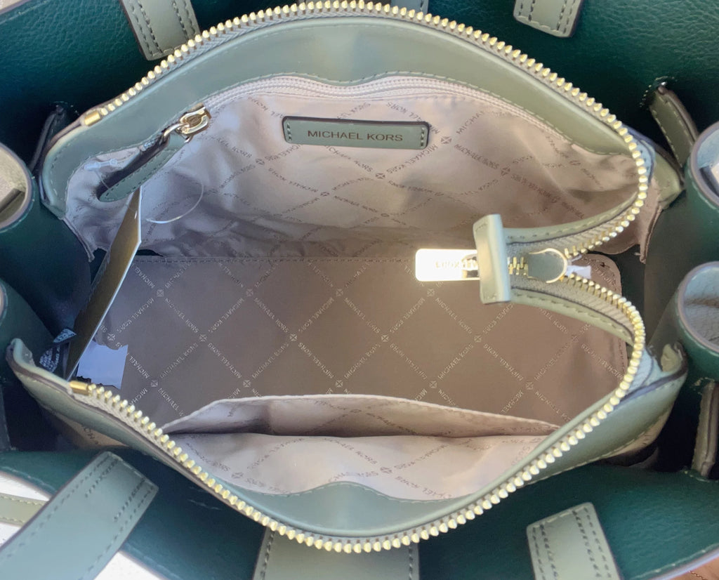 Army Green Large Satchel Crossbody R50795