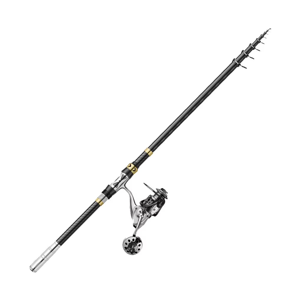 Carbon Fiber Telescopic Fishing Rod I4624