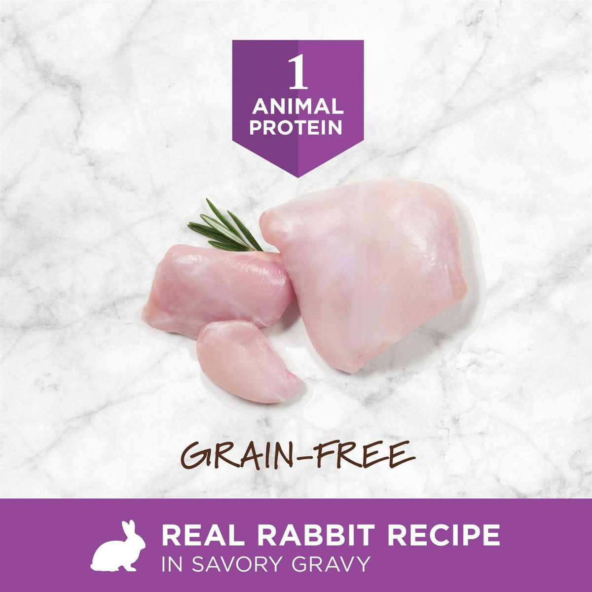 Grain Free Rabbit Recipe Wet Cat Food Pouches C796