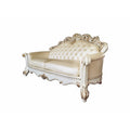 Champagne PU Sofa with 5 Pillows S721