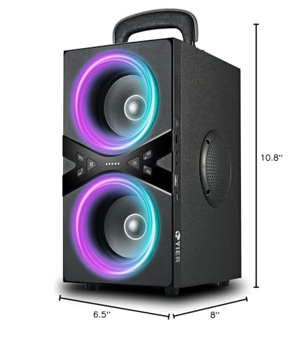 Portable Bluetooth Speaker with Lights C7064