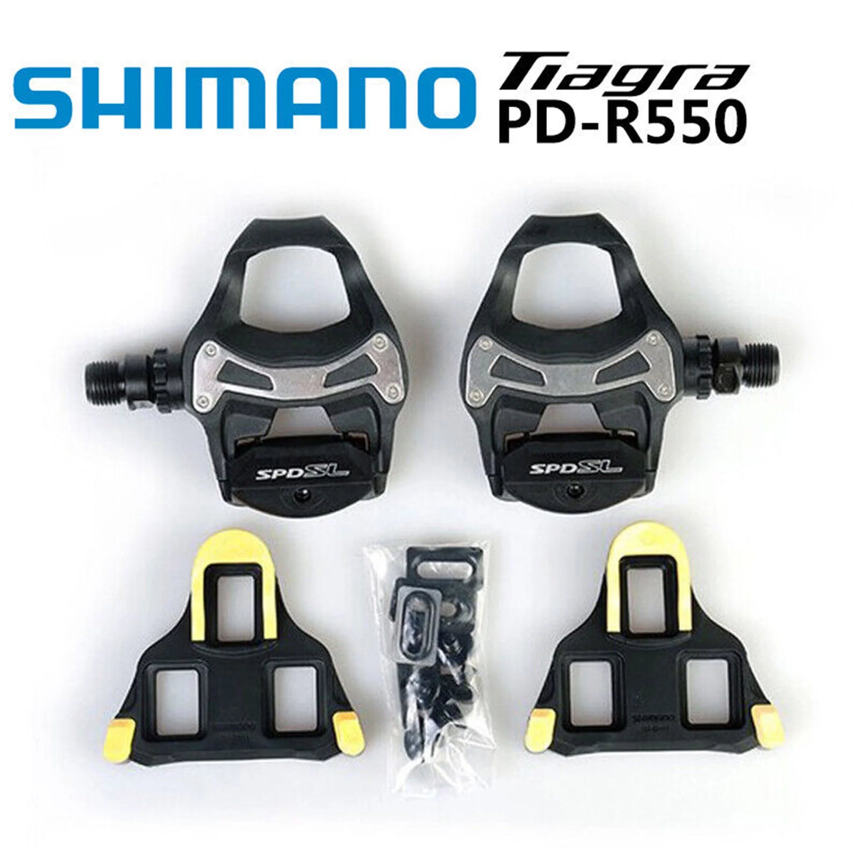 Carbon Clipless Pedals with 6 Degree Cleat B791