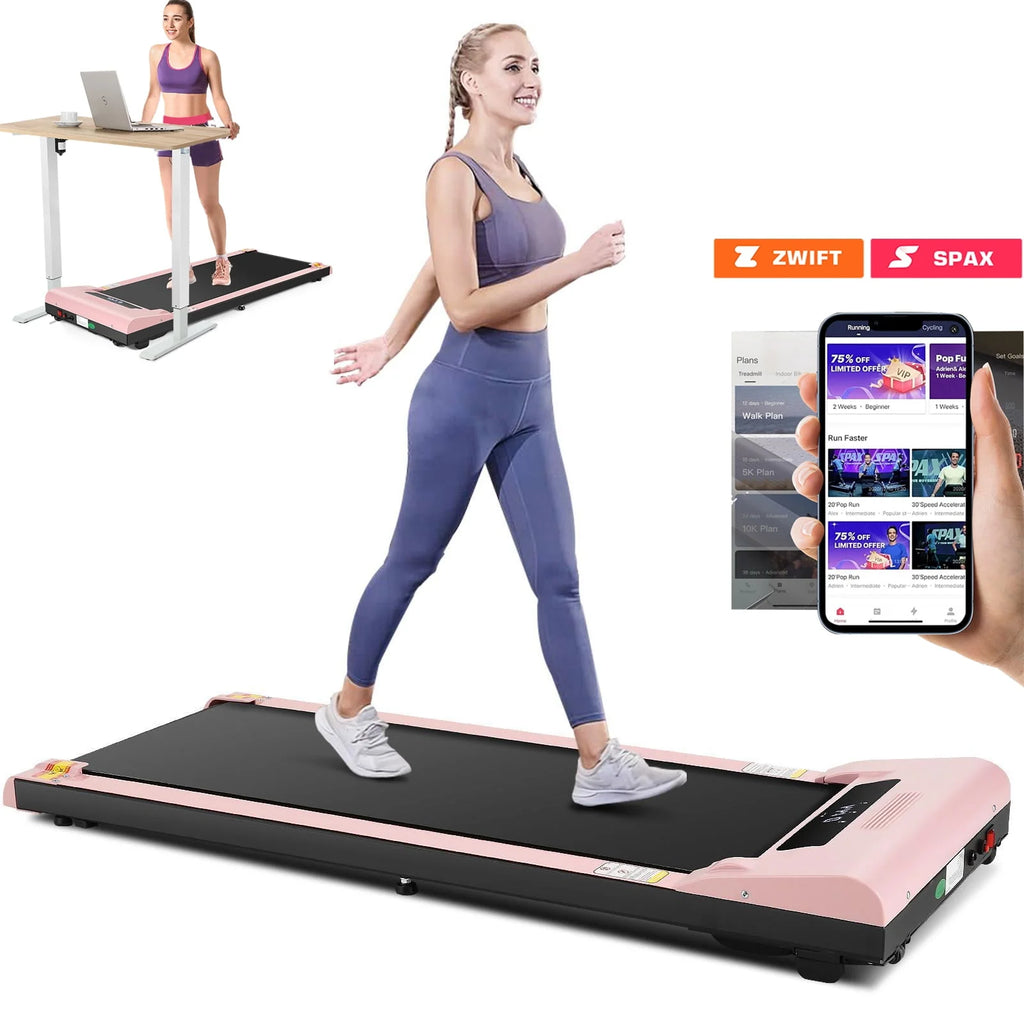 Walking Pad Treadmill 2.5HP Electric Jogging Running Machine with LED Display H224627