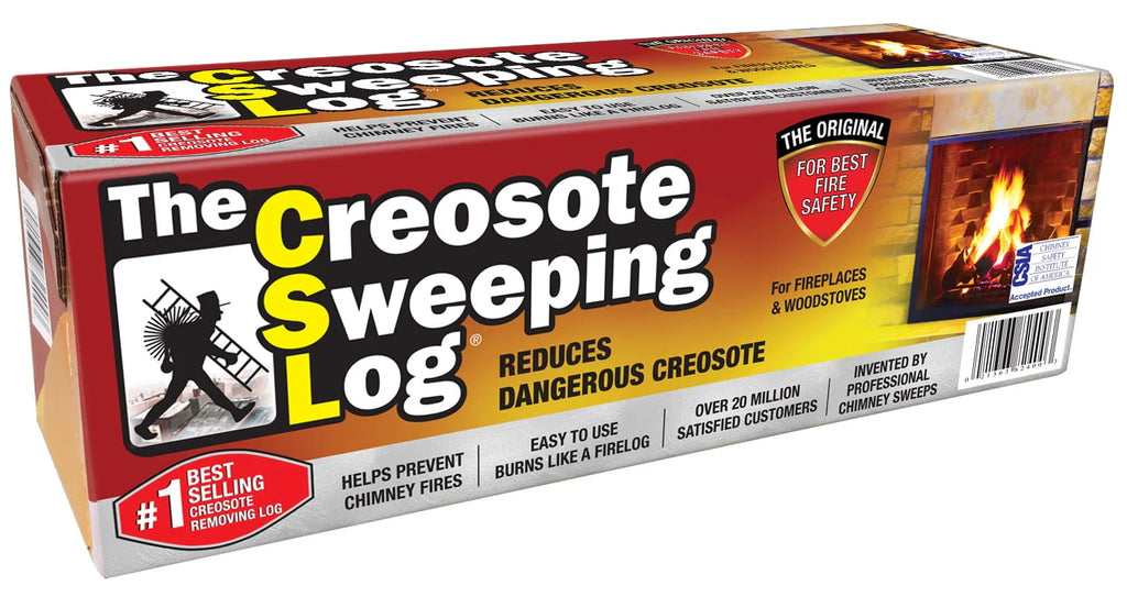 Creosote Sweeping Log for Fireplaces and Woodstoves M694