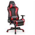 Red Footrest Music Gaming Chair with Bluetooth Speakers Z885