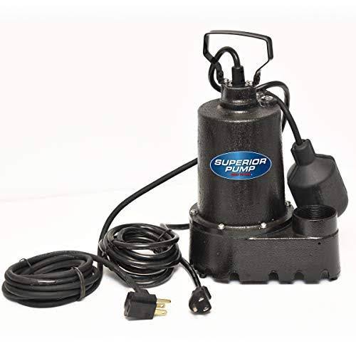 1/3 HP Tethered Iron Sump Pump Q868420