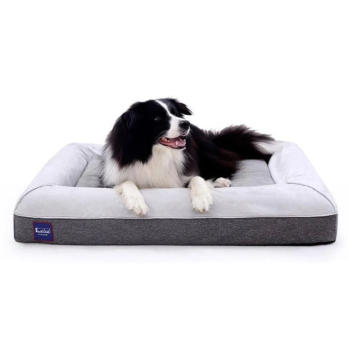 Orthopedic Memory Foam Large Dog Bed with Water Proof Liner X667452