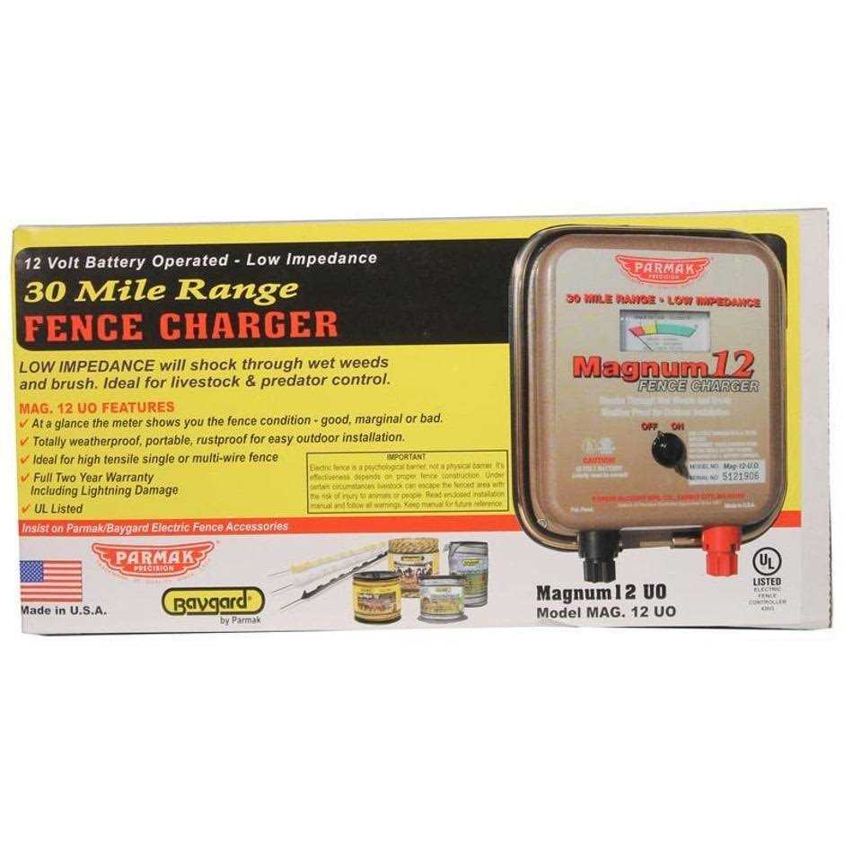 Electric Fence Charger A31655