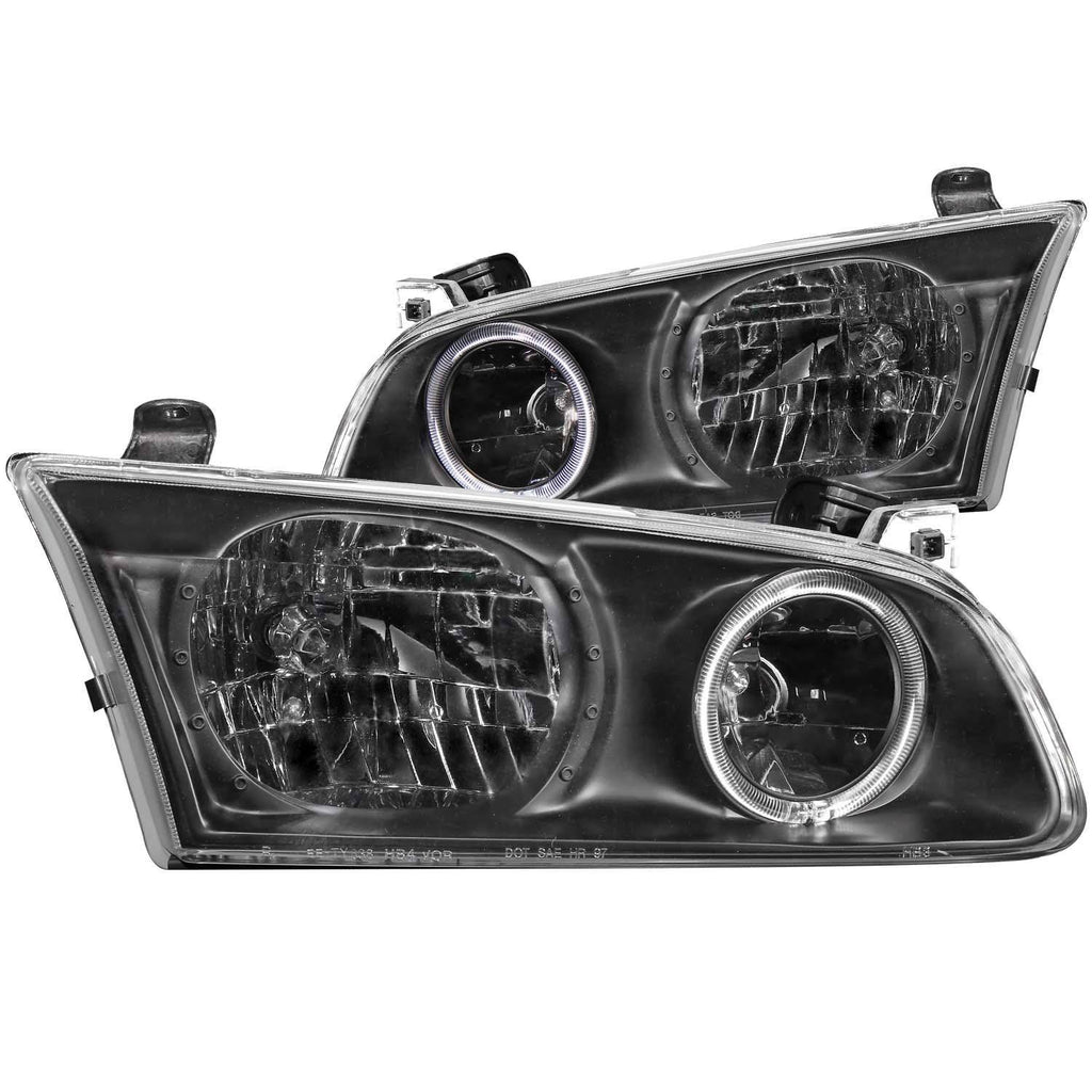 Black Halo Crystal Headlights for 2000-2001 Toyota Camry A5400