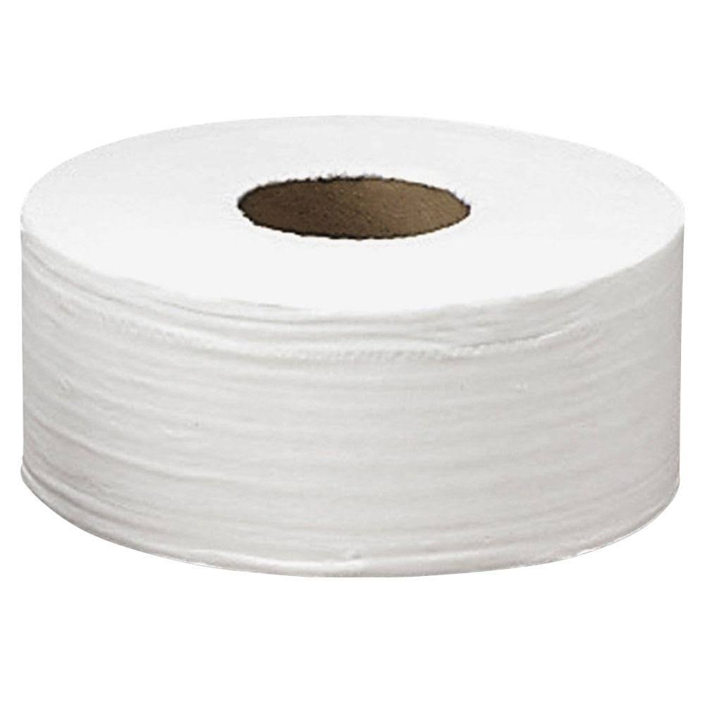 2-Ply White 1000 Jumbo Roll Commercial Toilet Paper B780127
