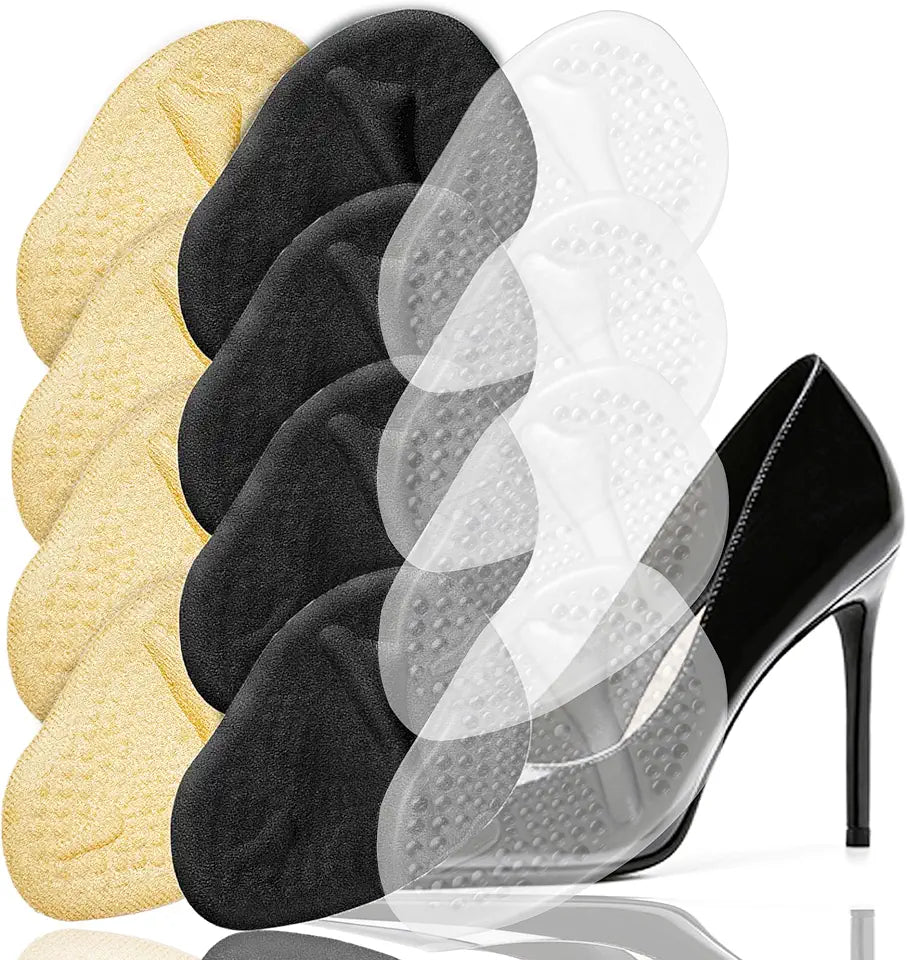 Metatarsal Pads Ball of Foot Cushions 2 Beige 2 Black 2 Clear B8340