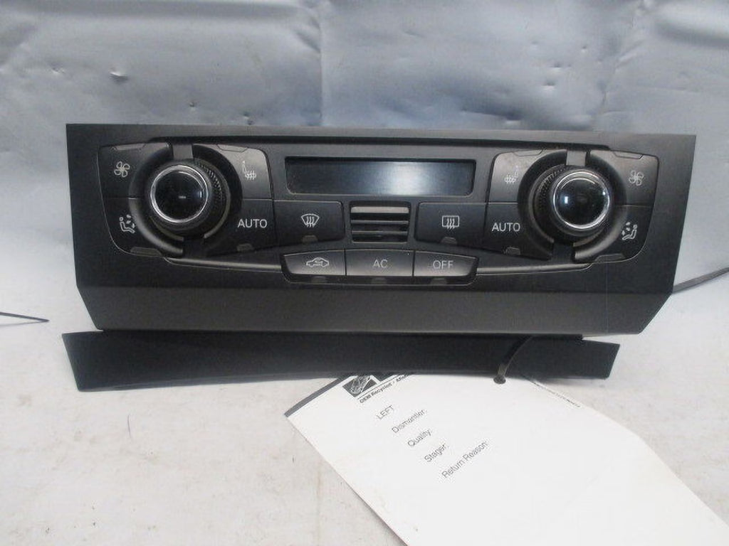 Pre-Owned Audi Q5 AC Heater Temperature Control Unit L24739