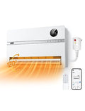 1500W Electric Wall Heater with Thermostat and Remote O45690