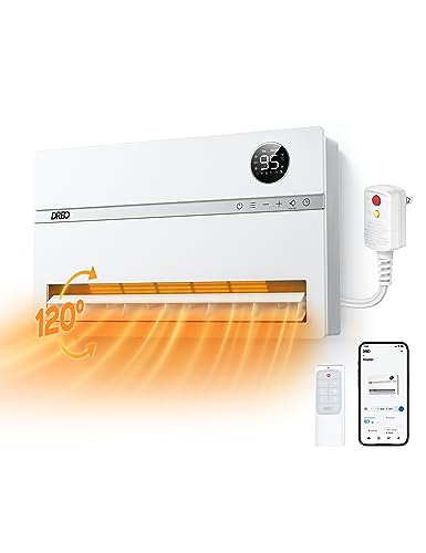 1500W Electric Wall Heater with Thermostat and Remote O45690
