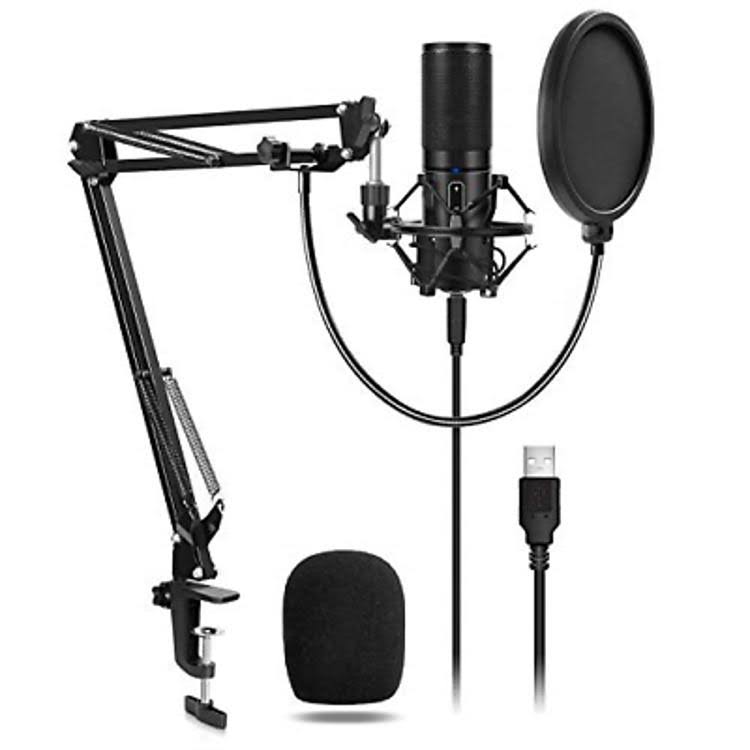 Microphone USB black K4436