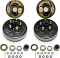 10 Inch Electric Trailer Brake Kit 3500lb Axle 5 on 4.5 Drum V514