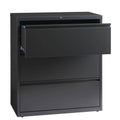 Charcoal 3 Drawer Lateral File Cabinet X876383