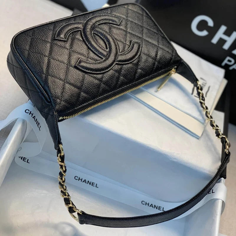 Grained Leather Hobo Bag C543723